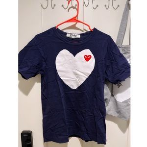 Comme de garçon Play Tee